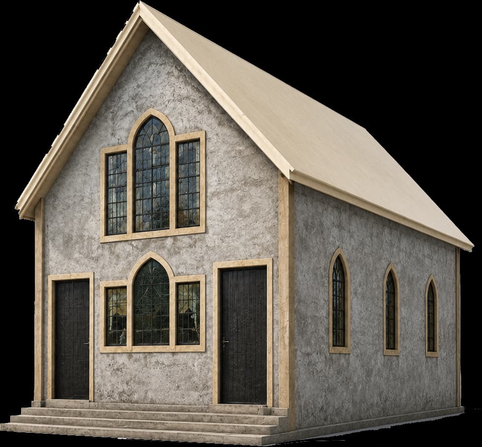 AV1611 Bible Believers Baptist Church building in Angeles City
